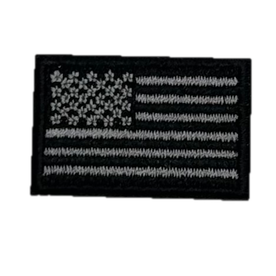 American Flag Black