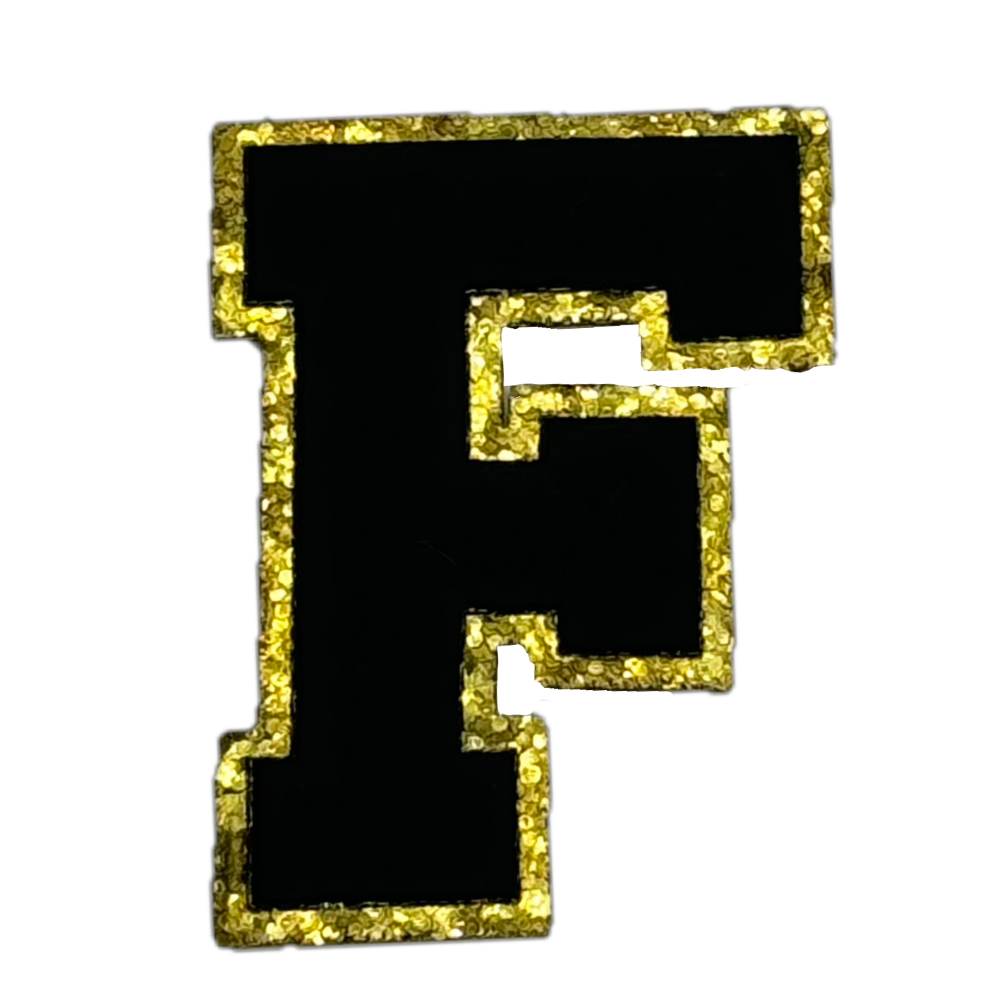 Black Glitter F