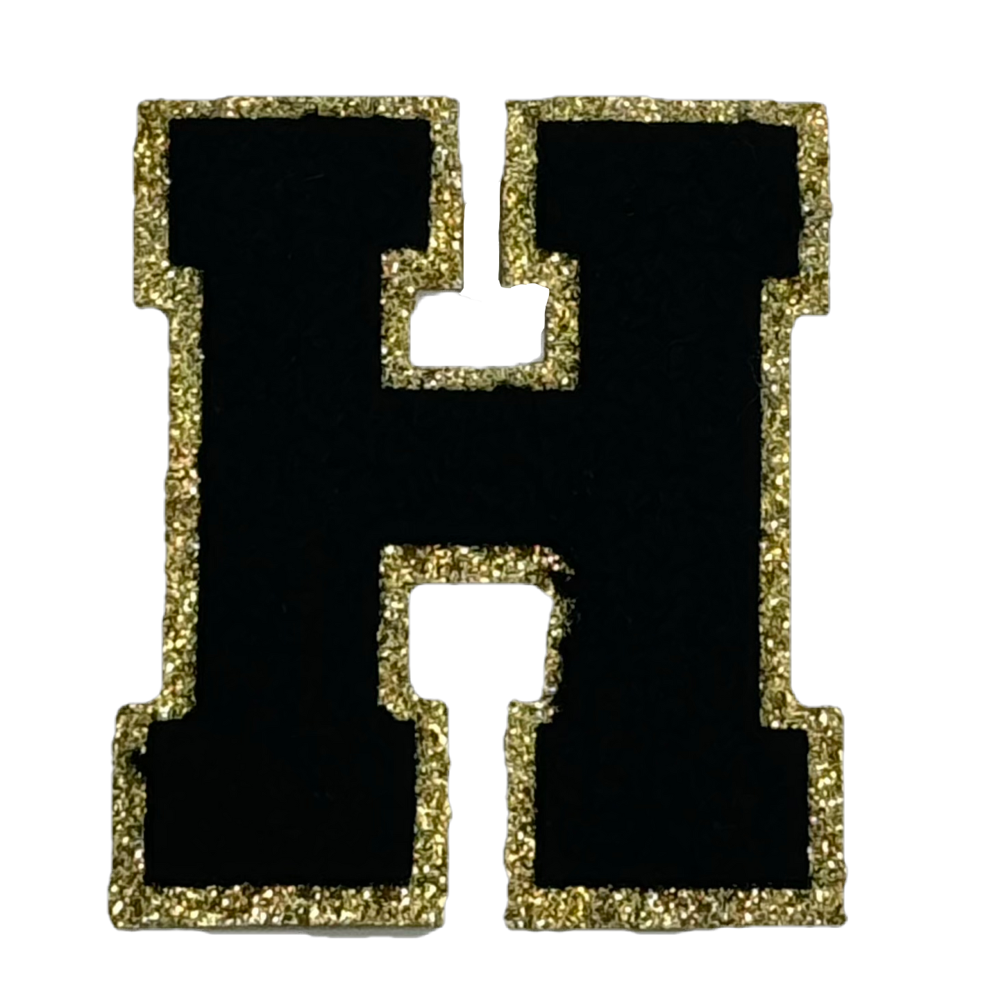 Black Glitter H