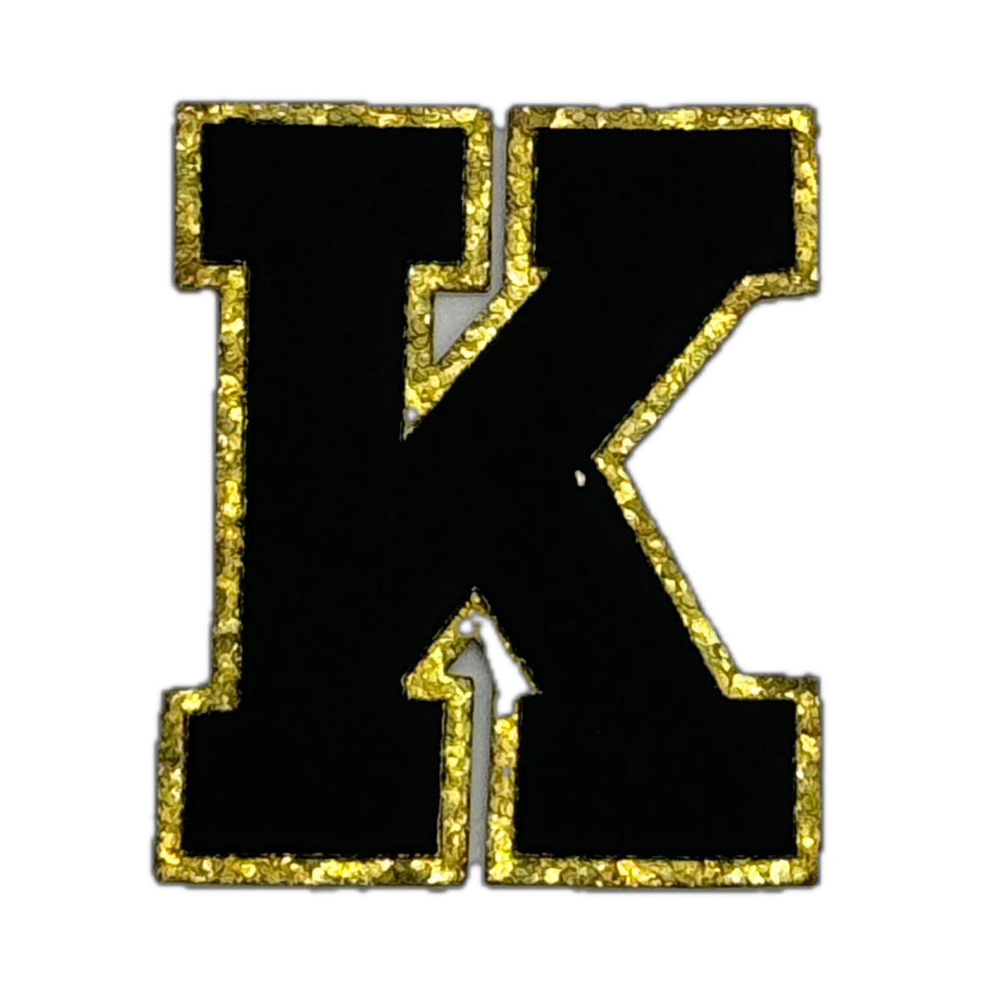 Black Glitter K