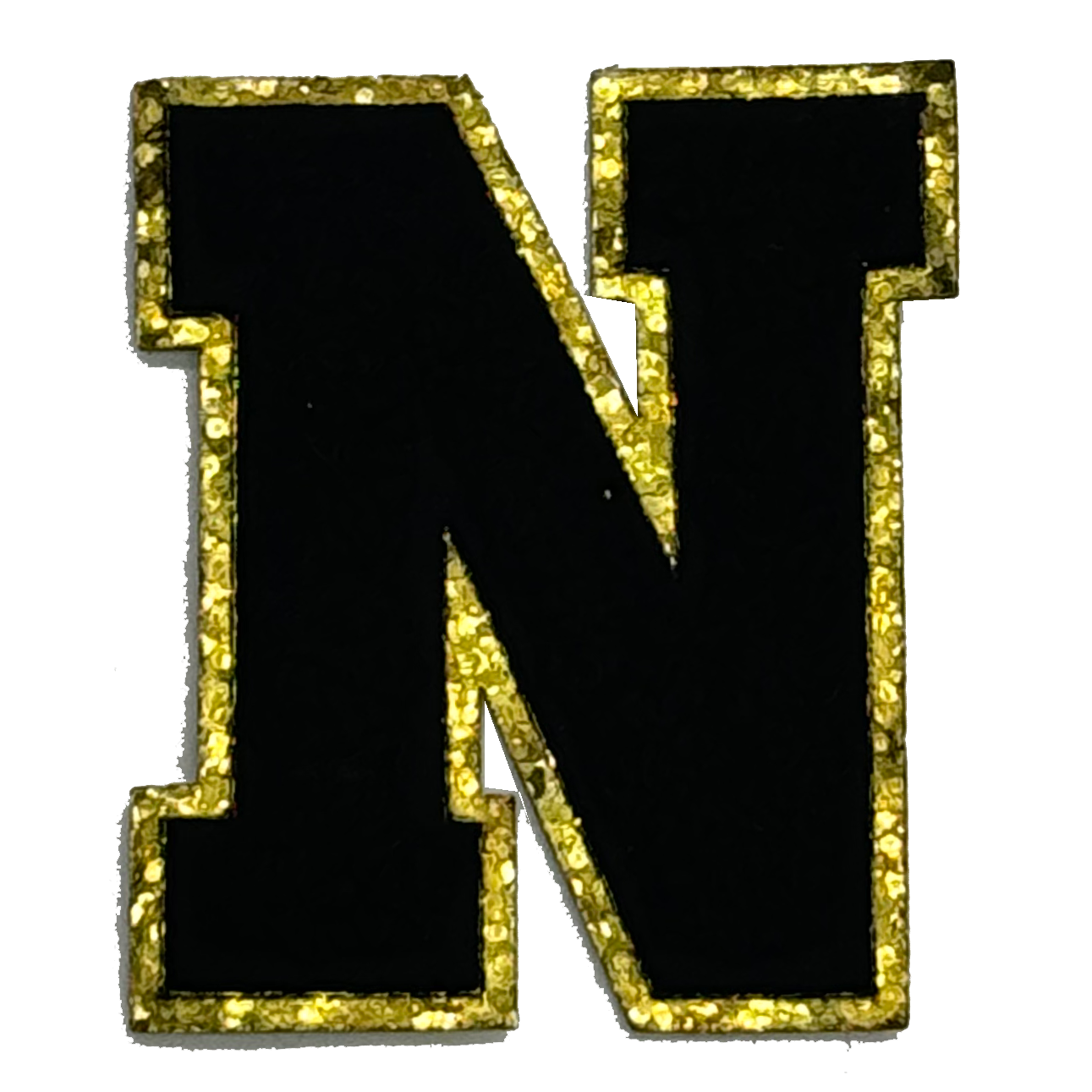 Black Glitter N