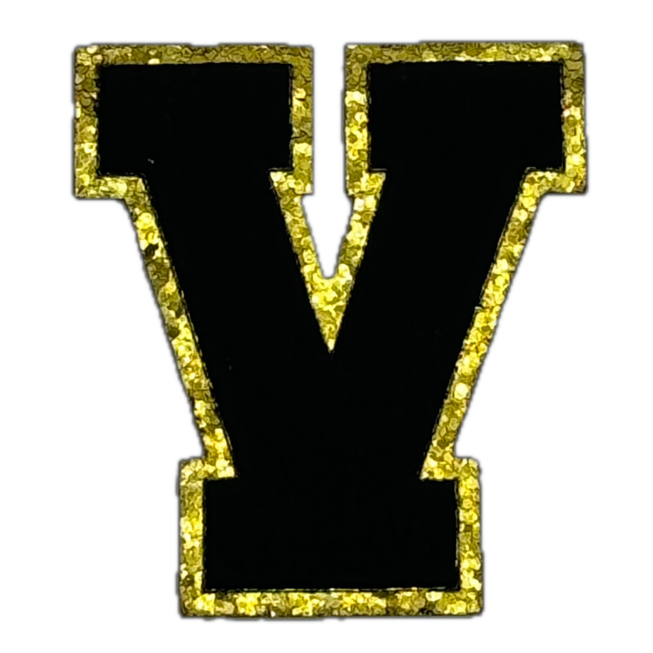 Black Glitter V