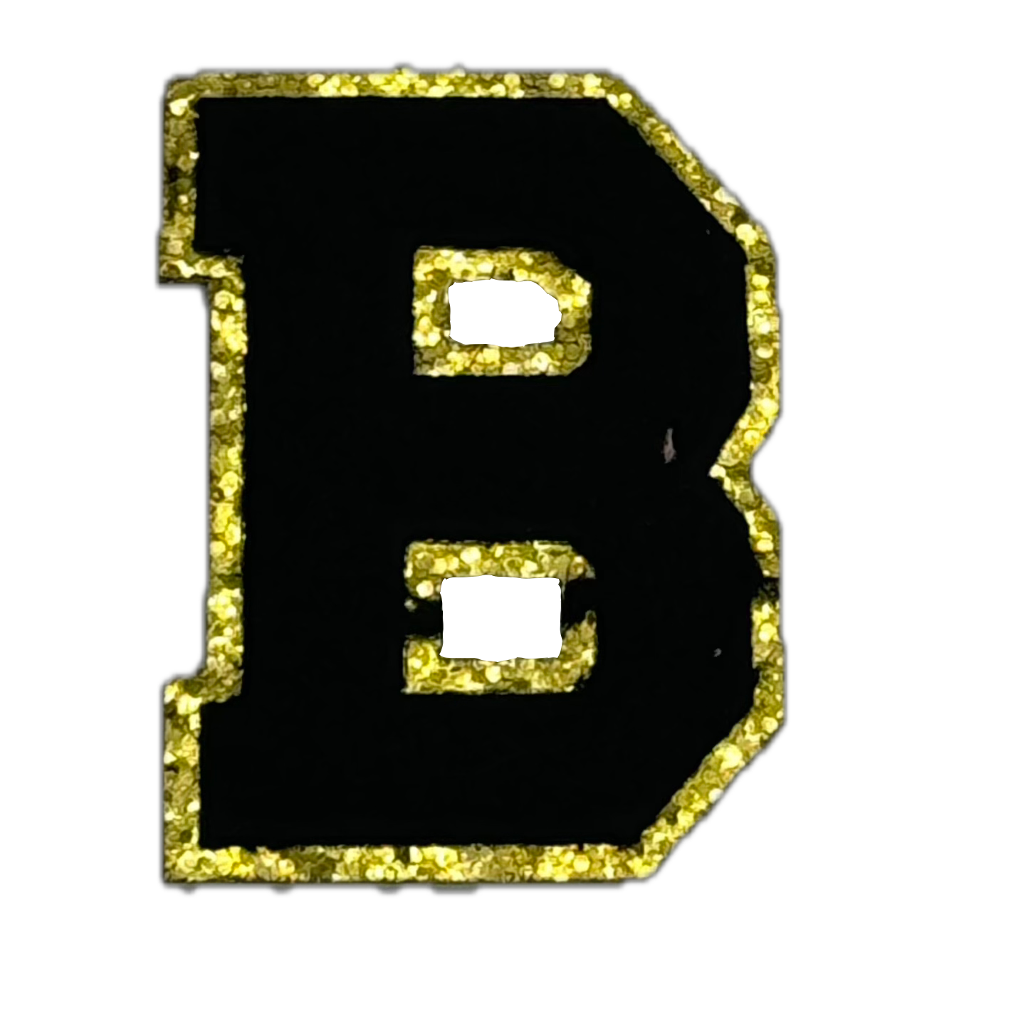 Black Glitter B