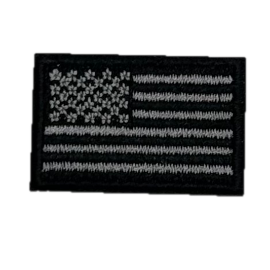 American Flag Black