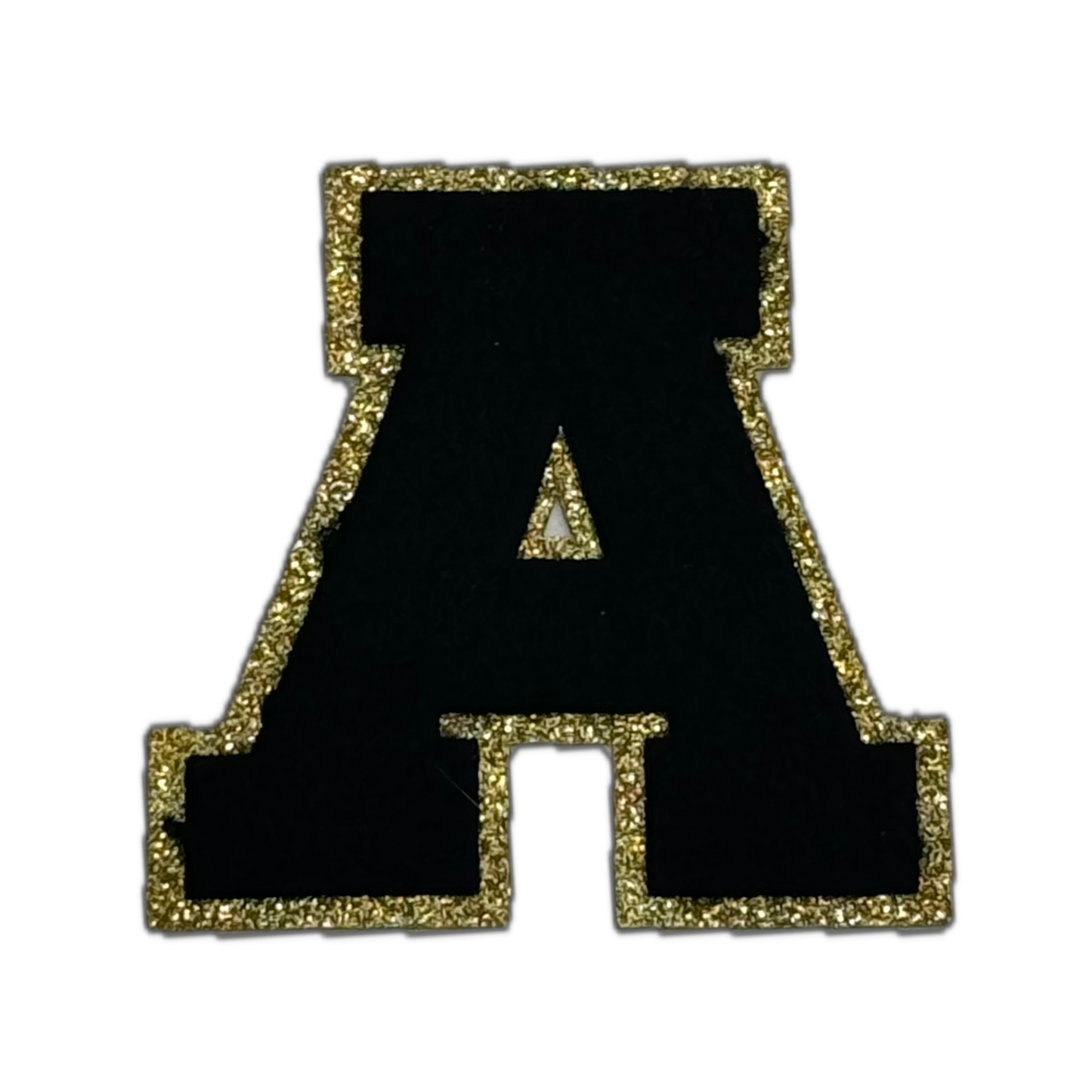 Black Glitter A