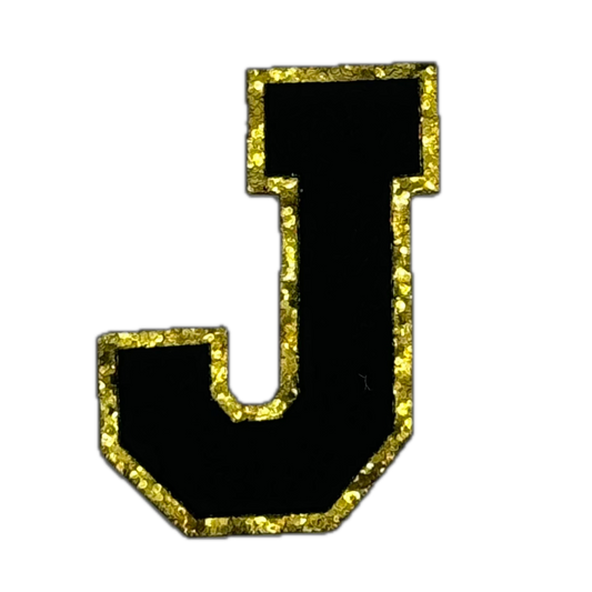 Black Glitter J