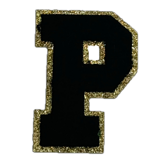 Black Glitter P