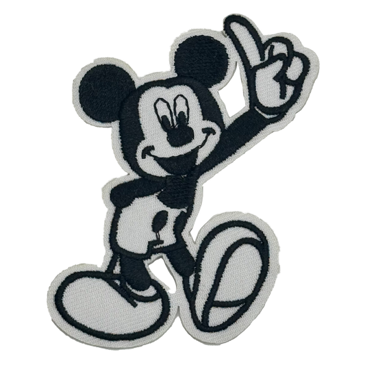 Mickey Mouse Full Black and White
